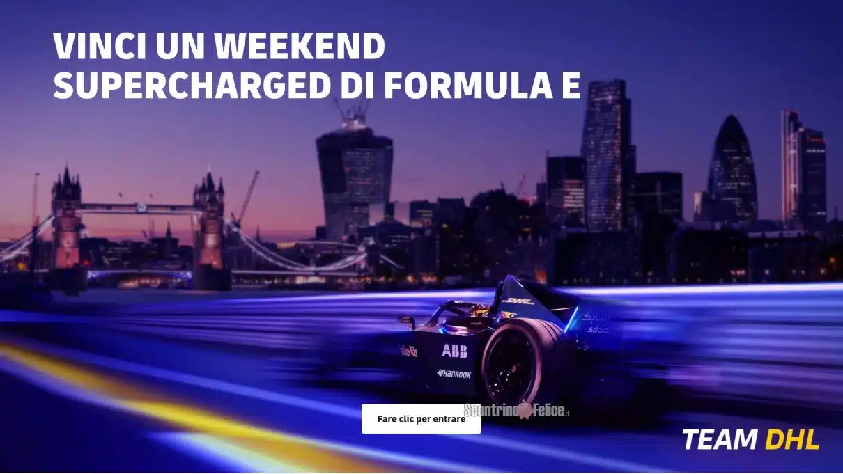 Concorso gratuito DHL: vinci weekend a Londra per la Formula E