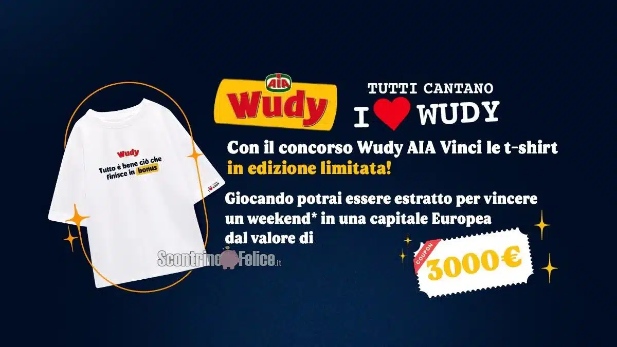 Concorso gratuito Wudy x FantaSanremo