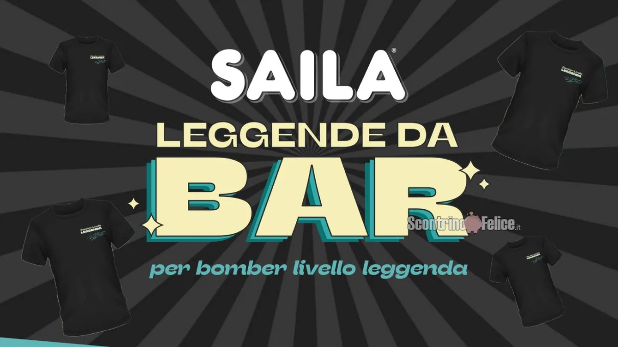 Concorso Saila: vinci t-shirt "Leggende da Bar" e Bobo Summer Cup