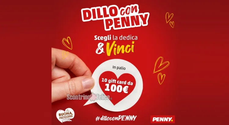 Concorso gratuito Penny: vinci gift card da 100 euro