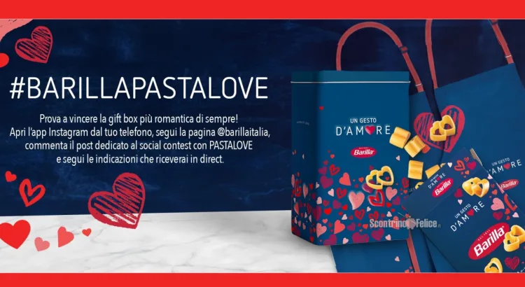 Giveaway Barilla: vinci la box con la pasta a forma di cuore