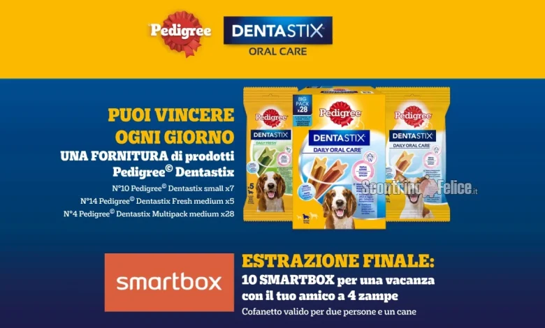 Concorso Pedigree Dentastix Mese dell'igiene orale 2024