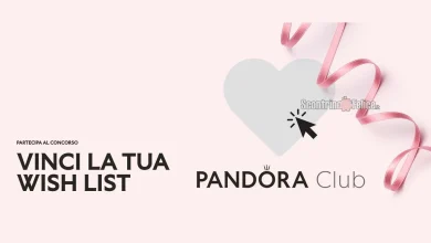 Concorso gratuito Pandora "Vinci la tua wishlist": in palio buoni da 300 euro