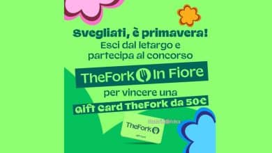 Concorso gratuito The Fork: in palio gift card da 50 euro