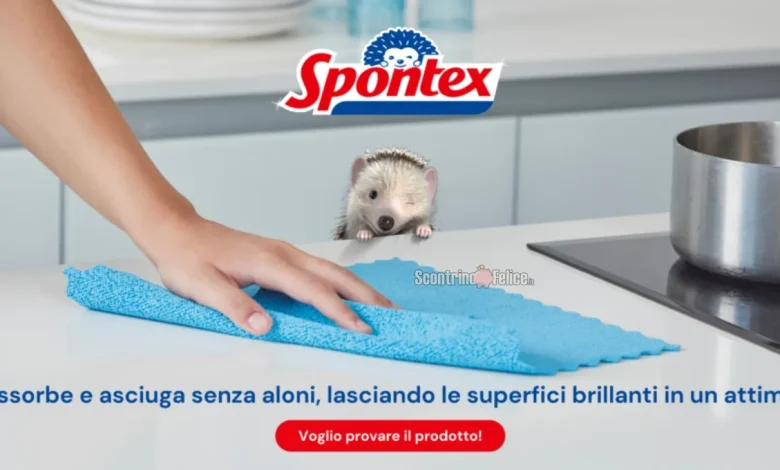 Diventa tester Spontex - Nuovo panno in microfibra