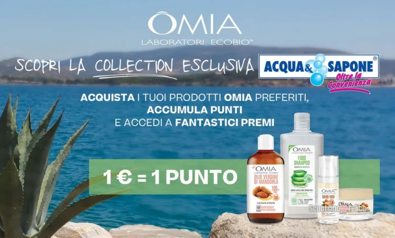 Raccolta punti Omia Collection 2024