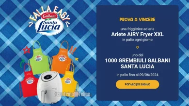 Concorso Santa Lucia: vinci friggitrice ad aria Ariete e grembiuli