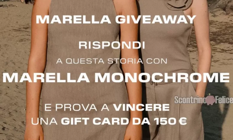 Concorso gratuito Marella: vinci card da 150 euro