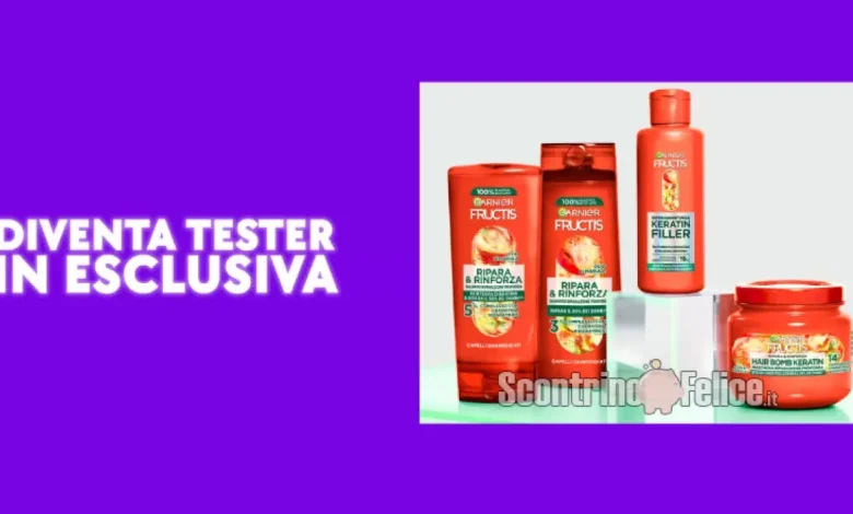 Diventa tester Fructis Ripara&Rinforza