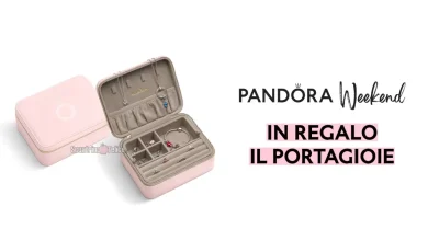 Portagioie Pandora in Regalo