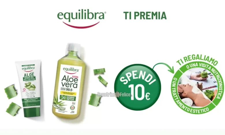 Premio certo Equilibra Ti Premia 2024: ricevi voucher beauty