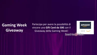 Concorso gratuito Amazon Gaming Week: vinci buoni da 50 euro